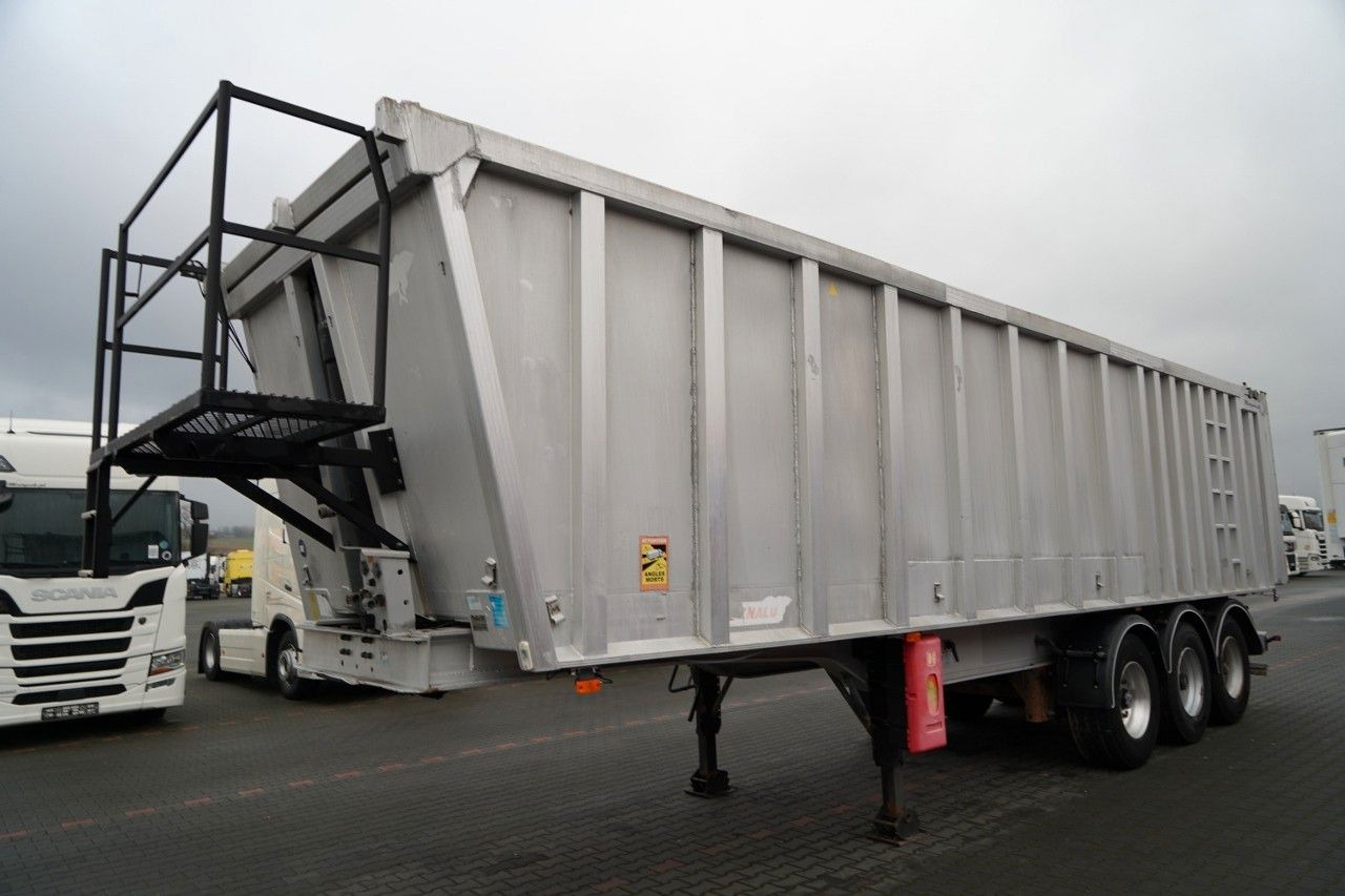 Benalu TIPPER 45 M3/WHOLE ALUMINIUM/5700 KG/FLAP-DOORS - Semi-trailer jungkit: gambar 4 Benalu TIPPER 45 M3/WHOLE ALUMINIUM/5700 KG/FLAP-DOORS - Semi-trailer jungkit: gambar 4