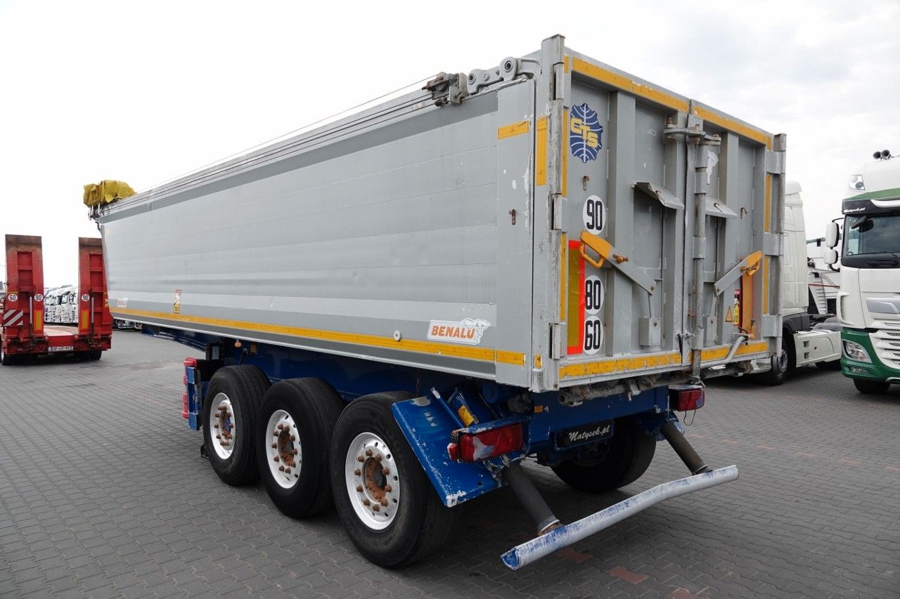 Benalu WYWROTKA / 26 m3 / ALUMINIOWA / OŚ PODNOSZONA / - Semi-trailer jungkit: gambar 4 Benalu WYWROTKA / 26 m3 / ALUMINIOWA / OŚ PODNOSZONA / - Semi-trailer jungkit: gambar 4