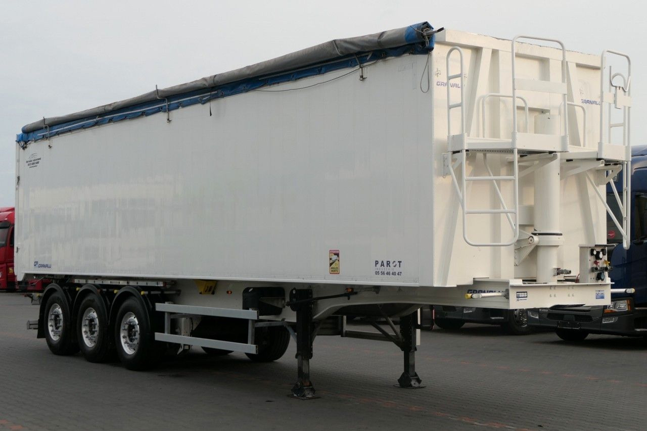 Benalu WYWROTKA 59 m3 / ALUFELGI / 2021 ROK / MAŁO UŻYW - Semi-trailer jungkit: gambar 1 Benalu WYWROTKA 59 m3 / ALUFELGI / 2021 ROK / MAŁO UŻYW - Semi-trailer jungkit: gambar 1