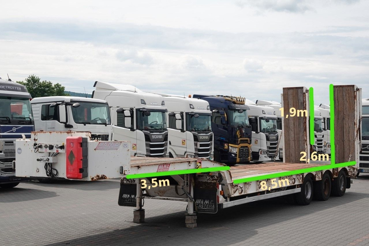 CASTERA LAWETA NISKOPODWOZIOWA / 3 OSIE / OŚ SKR - Semi-trailer low bed: gambar 2 CASTERA LAWETA NISKOPODWOZIOWA / 3 OSIE / OŚ SKR - Semi-trailer low bed: gambar 2