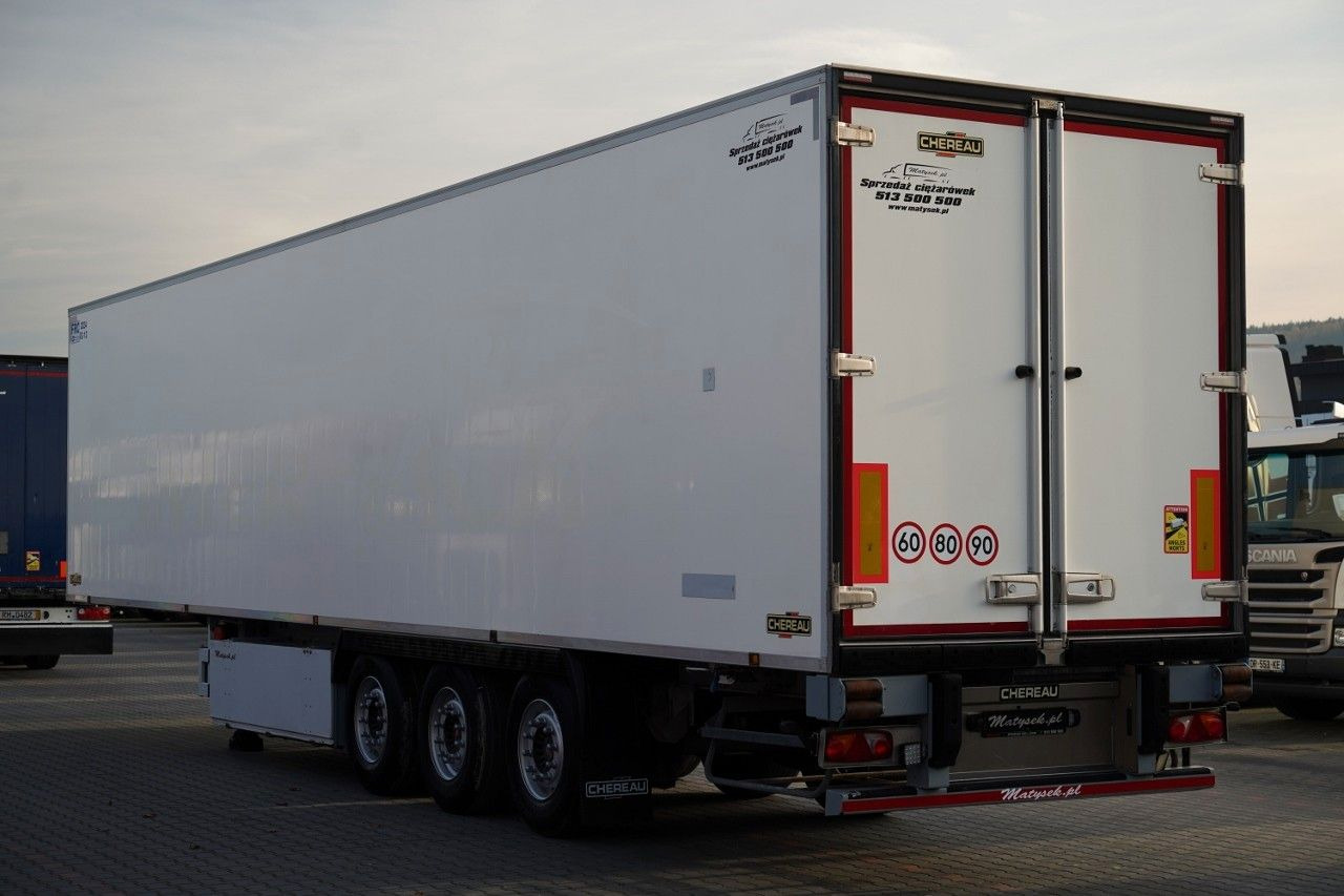 Chereau CHŁODNIA / MAXIMA 1300 / HAKÓWKA / OŚ PODNOSZONA - Semi-trailer berpendingin: gambar 4 Chereau CHŁODNIA / MAXIMA 1300 / HAKÓWKA / OŚ PODNOSZONA - Semi-trailer berpendingin: gambar 4