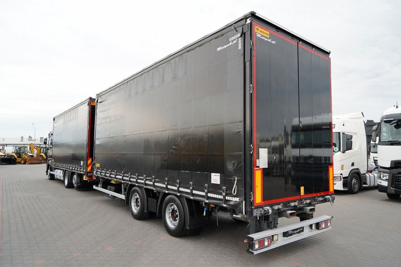 DAF XF 480 / ZESTAW TANDEM / 120 M3 / PRZEJAZDOWY / - Truk dengan terpal samping: gambar 3 DAF XF 480 / ZESTAW TANDEM / 120 M3 / PRZEJAZDOWY / - Truk dengan terpal samping: gambar 3