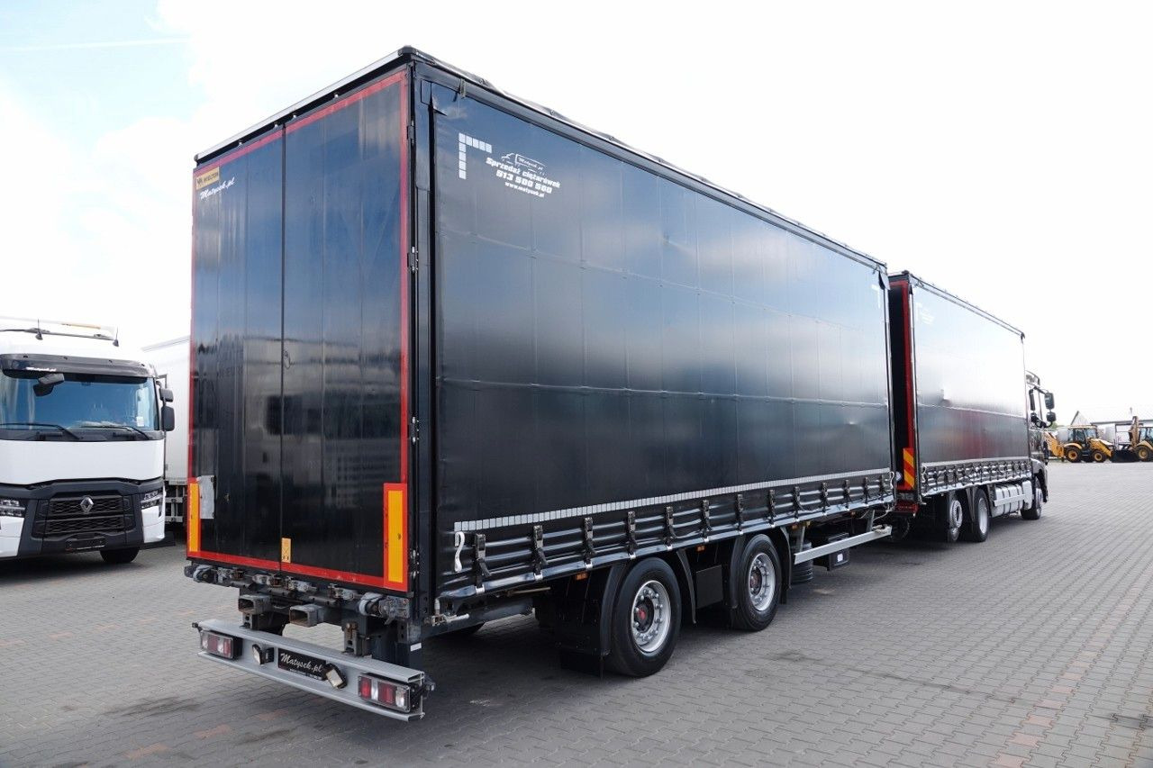 DAF XF 480 / ZESTAW TANDEM / 120 M3 / PRZEJAZDOWY / - Truk dengan terpal samping: gambar 3 DAF XF 480 / ZESTAW TANDEM / 120 M3 / PRZEJAZDOWY / - Truk dengan terpal samping: gambar 3