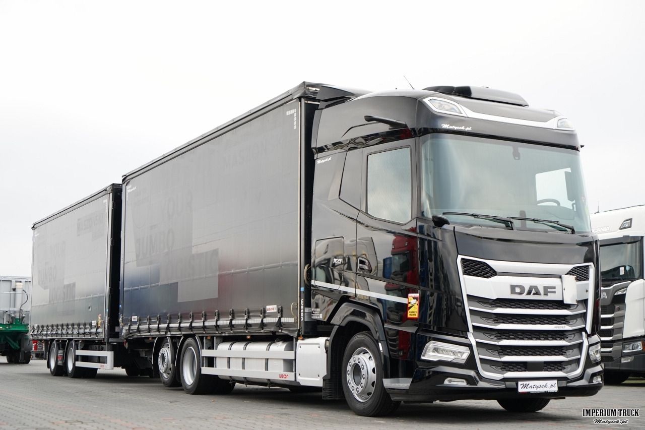 DAF XG 480 / ZESTAW TANDEM / 120 M3 / PRZEJAZDOWY / OŚ PODNOSZONA / KLIMA POSTOJOWA / WECON / SAF / 2023 R - Truk dengan terpal samping: gambar 4 DAF XG 480 / ZESTAW TANDEM / 120 M3 / PRZEJAZDOWY / OŚ PODNOSZONA / KLIMA POSTOJOWA / WECON / SAF / 2023 R - Truk dengan terpal samping: gambar 4