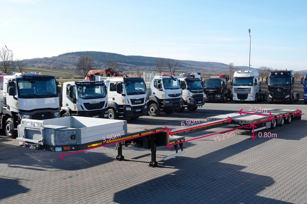 Emtech NACZEPA LAWETA / NISKOPODWOZIE / ROZCIĄGANA / DŁ Emtech NACZEPA LAWETA / NISKOPODWOZIE / ROZCIĄGANA / DŁ - Semi-trailer low bed: gambar 2 Emtech NACZEPA LAWETA / NISKOPODWOZIE / ROZCIĄGANA / DŁ Emtech NACZEPA LAWETA / NISKOPODWOZIE / ROZCIĄGANA / DŁ - Semi-trailer low bed: gambar 2
