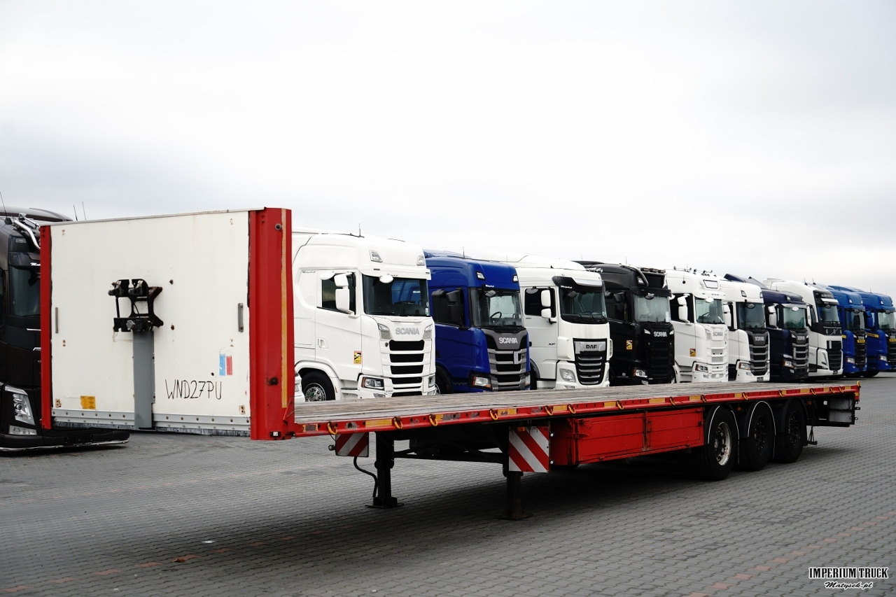 FRUEHAUF PLATFORMA NISKOPODWOZIOWA / MEGA / HAKI TRANSPORTOWE / SAF / MOCNA PODŁOGA - Semi-trailer flatbed: gambar 2 FRUEHAUF PLATFORMA NISKOPODWOZIOWA / MEGA / HAKI TRANSPORTOWE / SAF / MOCNA PODŁOGA - Semi-trailer flatbed: gambar 2