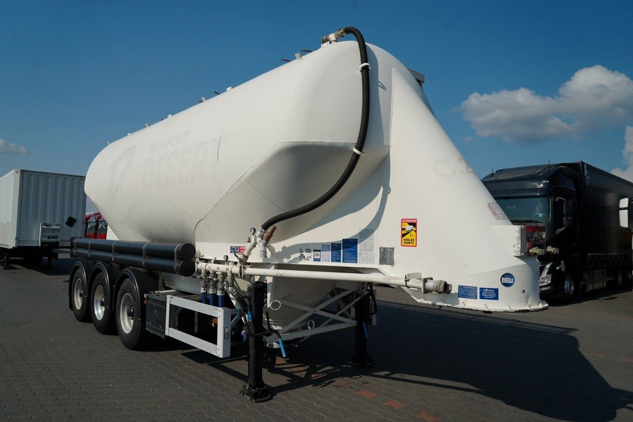 Feldbinder / CEMENTONACZEPA / 3 KOMORY / 36 000 - Semi trailer silo: gambar 1 Feldbinder / CEMENTONACZEPA / 3 KOMORY / 36 000 - Semi trailer silo: gambar 1