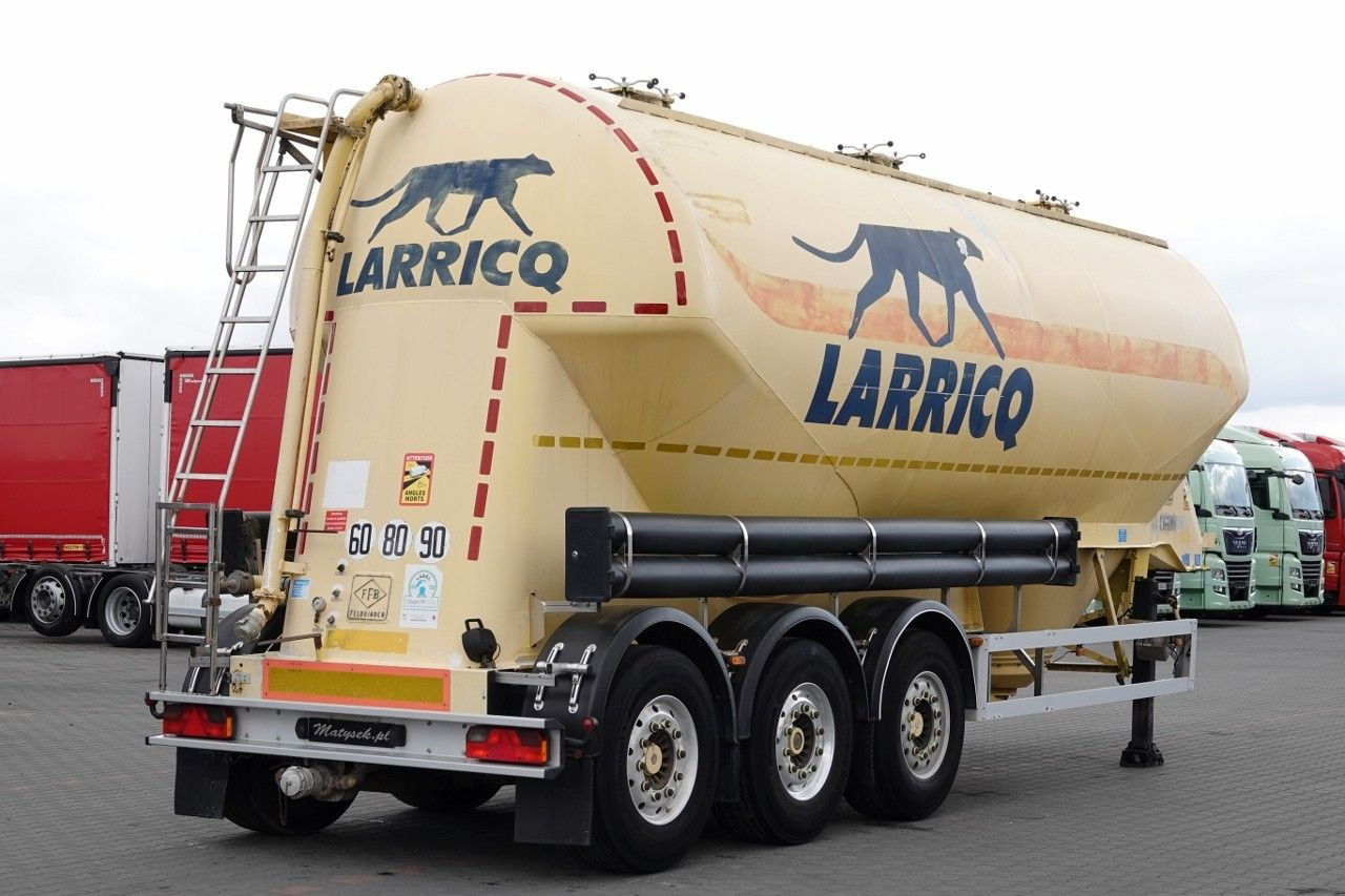 Feldbinder CEMENTONACZEPA / 40 000 L / SILOS / SAF / ALUFEL - Semi trailer silo: gambar 5 Feldbinder CEMENTONACZEPA / 40 000 L / SILOS / SAF / ALUFEL - Semi trailer silo: gambar 5
