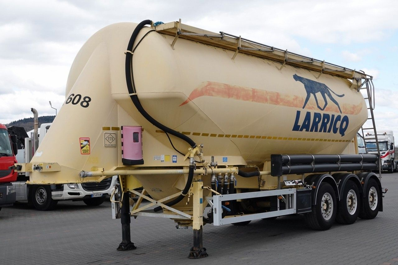Feldbinder CEMENTONACZEPA / 40 000 L / SILOS / SAF / ALUFEL - Semi trailer silo: gambar 2 Feldbinder CEMENTONACZEPA / 40 000 L / SILOS / SAF / ALUFEL - Semi trailer silo: gambar 2