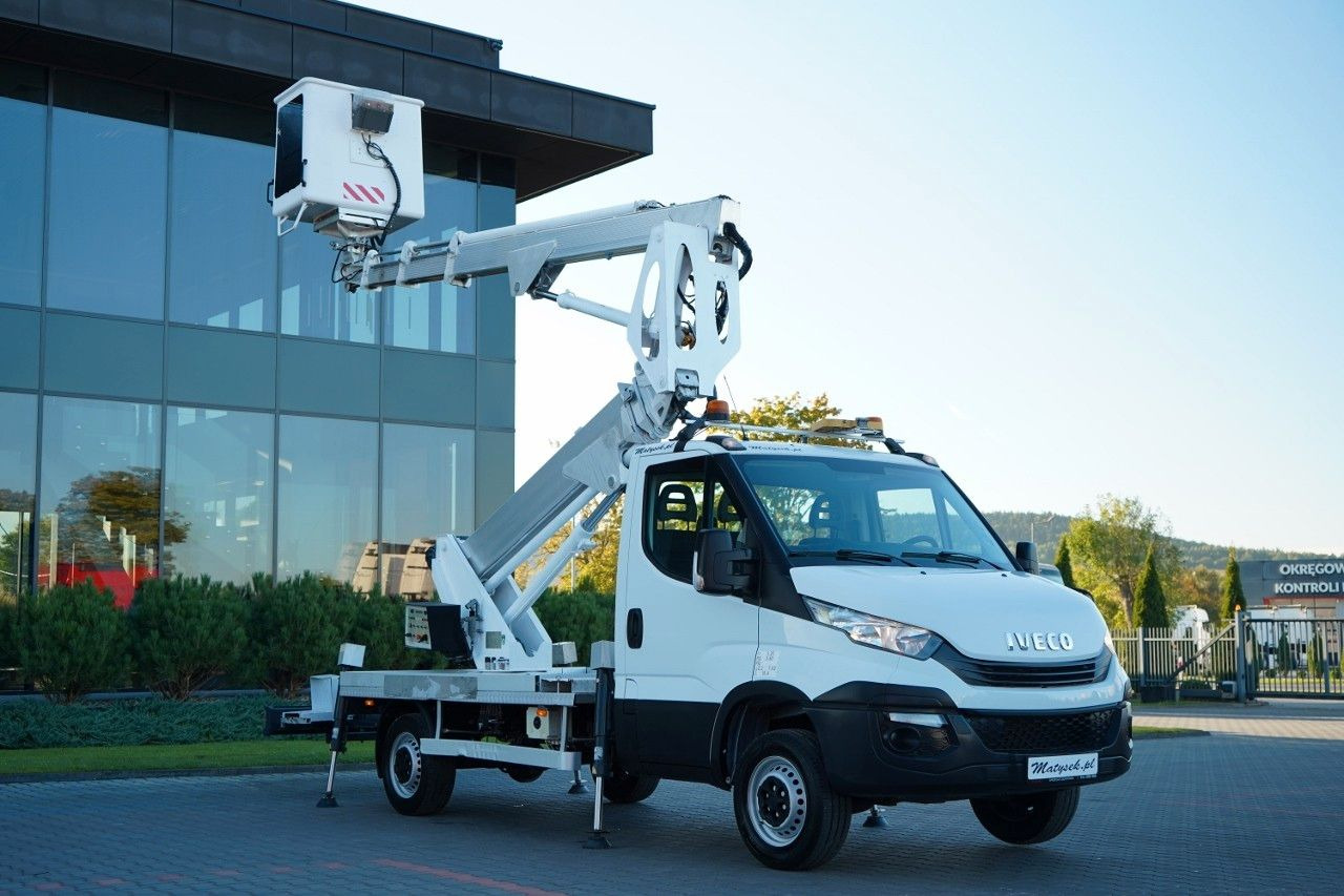Iveco DAILY 35-120 / ZWYŻKA / PODNOŚNIK KOSZOWY 20 ME - Platform udara yang dipasang di truk: gambar 3 Iveco DAILY 35-120 / ZWYŻKA / PODNOŚNIK KOSZOWY 20 ME - Platform udara yang dipasang di truk: gambar 3
