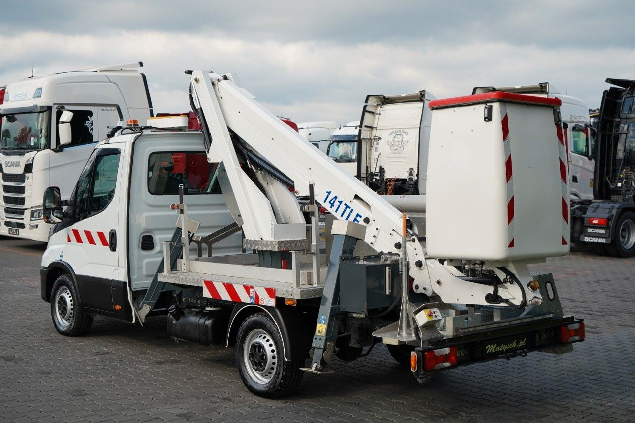 Iveco DAILY 35-140 / ZWYŻKA / PODNOŚNIK KOSZOWY FRANCE - Platform udara yang dipasang di truk: gambar 5 Iveco DAILY 35-140 / ZWYŻKA / PODNOŚNIK KOSZOWY FRANCE - Platform udara yang dipasang di truk: gambar 5