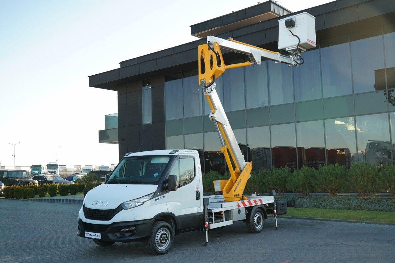 Iveco DAILY 35-140 / ZWYŻKA / PODNOŚNIK KOSZOWY MULTIT - Platform udara yang dipasang di truk: gambar 1 Iveco DAILY 35-140 / ZWYŻKA / PODNOŚNIK KOSZOWY MULTIT - Platform udara yang dipasang di truk: gambar 1