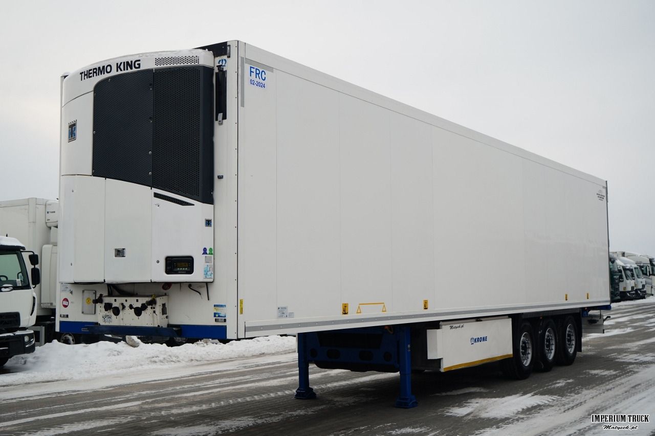 KRONE CHŁODNIA / THERMO KING / OŚ PODNOSZONA / KOSZ NA PALETY - Semi-trailer berpendingin: gambar 3 KRONE CHŁODNIA / THERMO KING / OŚ PODNOSZONA / KOSZ NA PALETY - Semi-trailer berpendingin: gambar 3