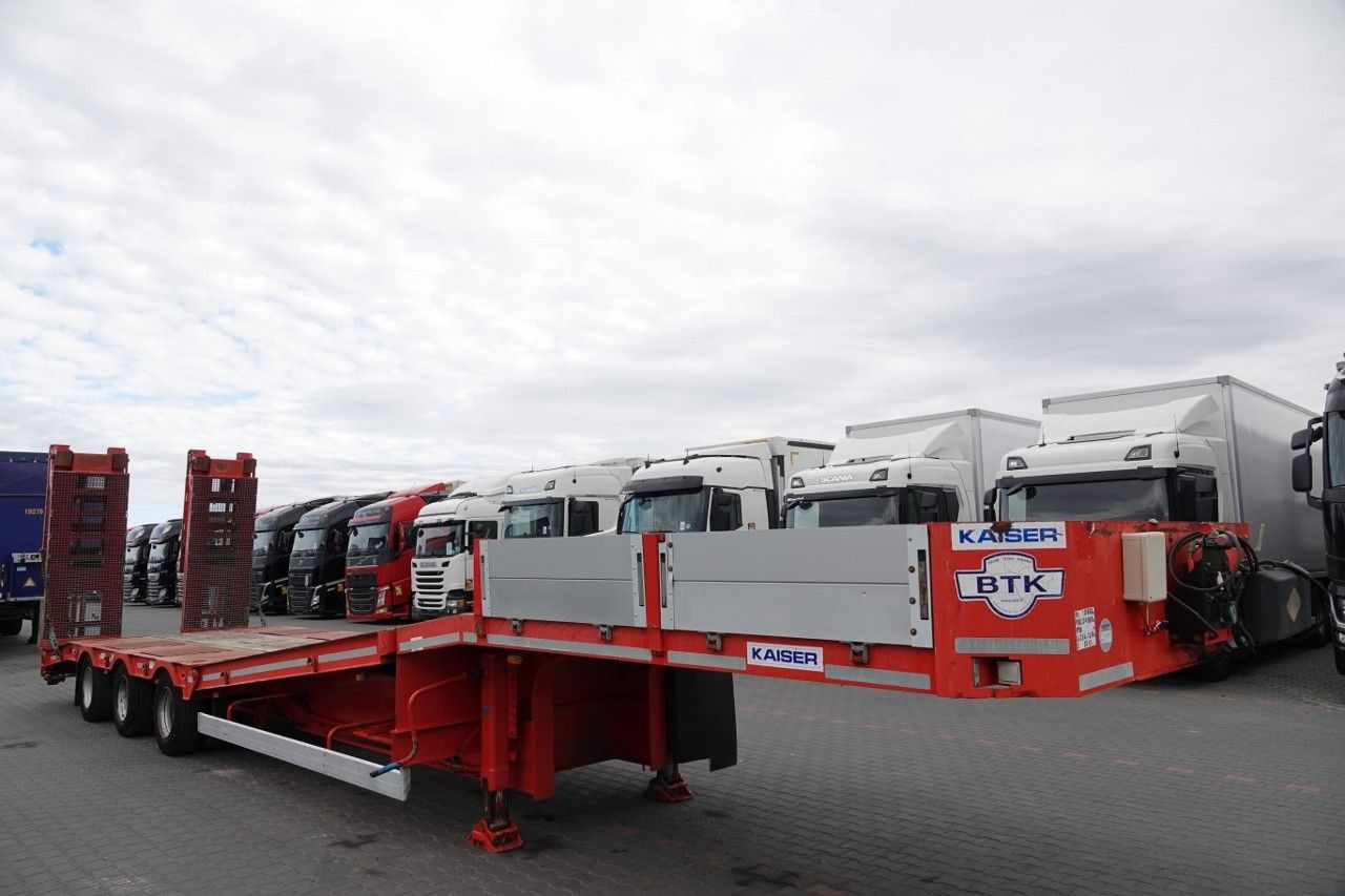 Semi-trailer low bed Kaiser S450 / NACZEPA LAWETA / NISKOPODWOZIE / PODEST H: gambar 7