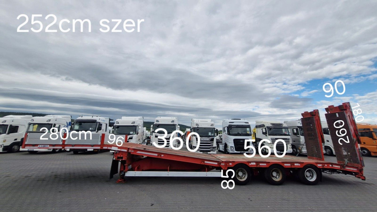 Kaiser S450 / NACZEPA LAWETA / NISKOPODWOZIE / PODEST H - Semi-trailer low bed: gambar 2 Kaiser S450 / NACZEPA LAWETA / NISKOPODWOZIE / PODEST H - Semi-trailer low bed: gambar 2