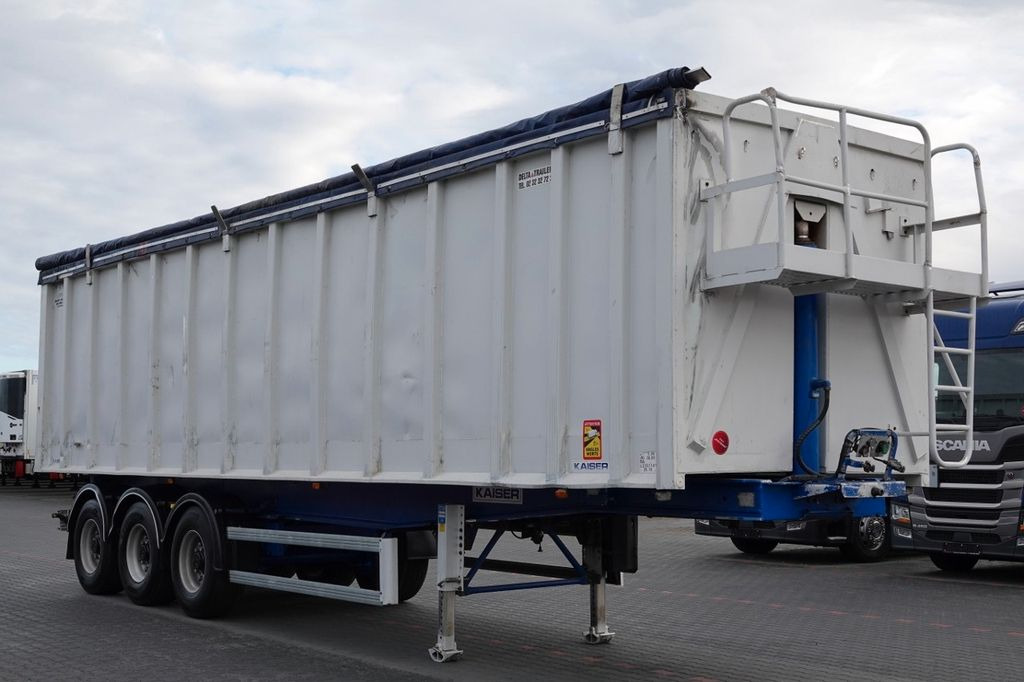 Kaiser WYWROTKA 55 m3 / ALUMINIOWA / WAGA: 5900 KG / SP - Semi-trailer dengan terpal samping: gambar 1 Kaiser WYWROTKA 55 m3 / ALUMINIOWA / WAGA: 5900 KG / SP - Semi-trailer dengan terpal samping: gambar 1