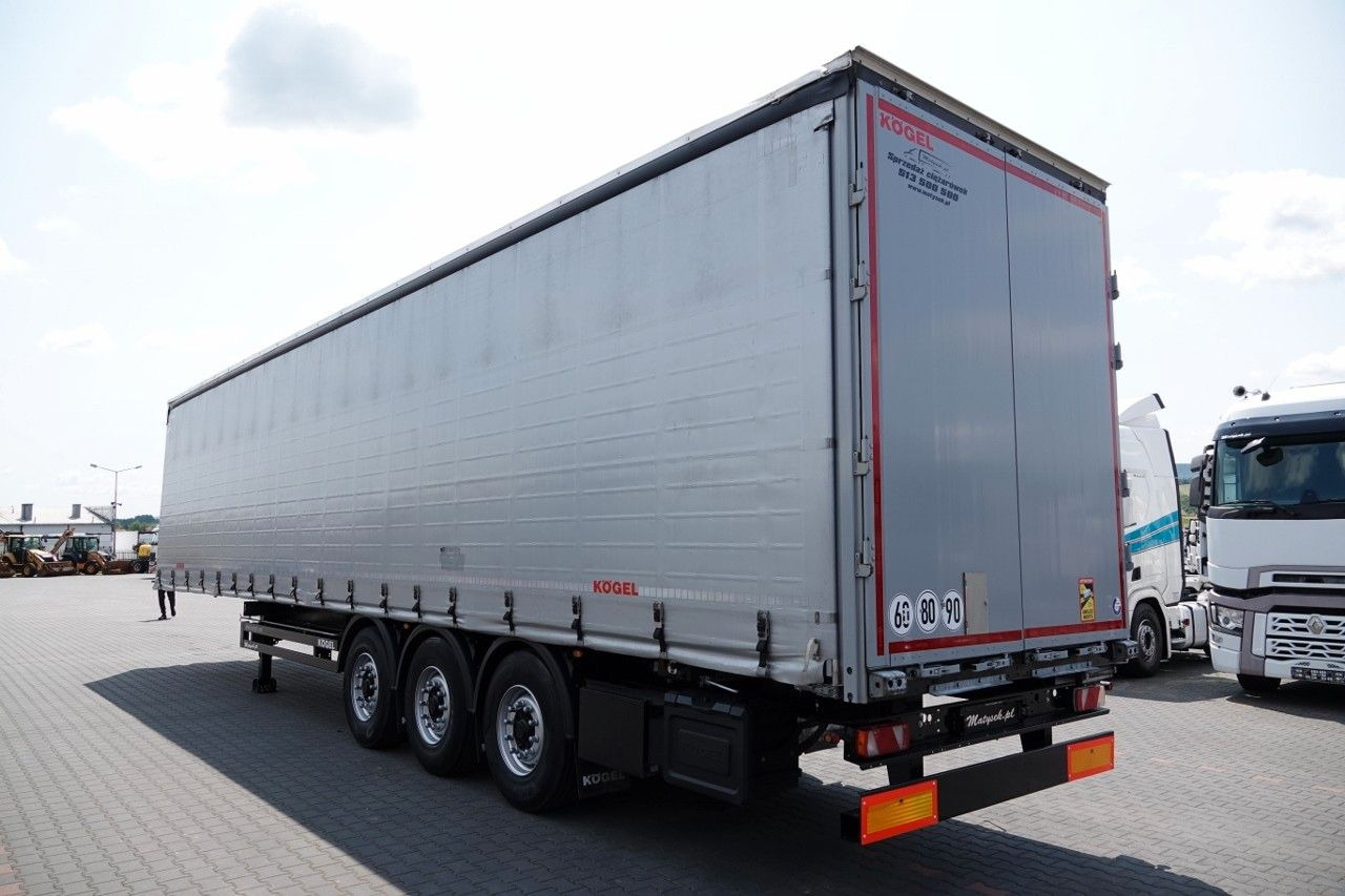 Kögel FIRANKA STANDARD / OŚ PODNOSZONA / PLANDEKA ZBR - Semi-trailer dengan terpal samping: gambar 3 Kögel FIRANKA STANDARD / OŚ PODNOSZONA / PLANDEKA ZBR - Semi-trailer dengan terpal samping: gambar 3