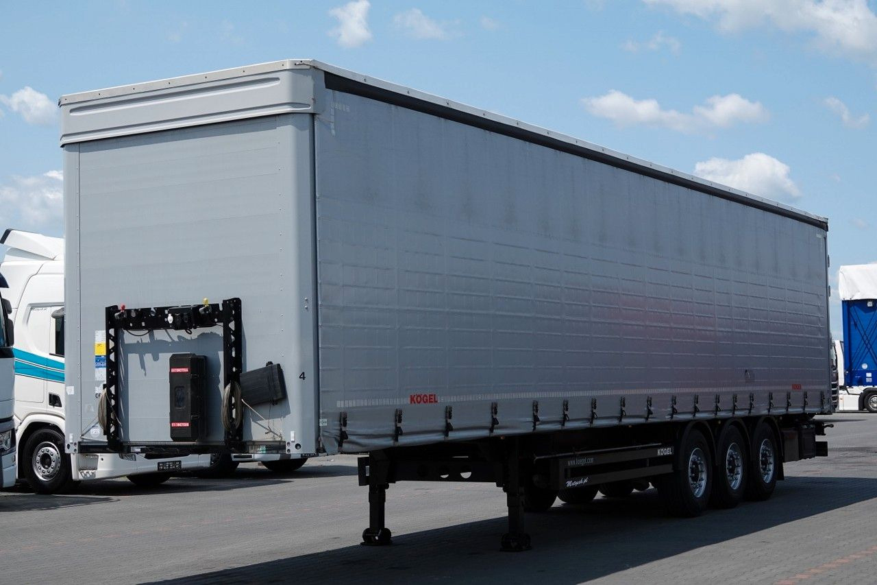 Kögel FIRANKA STANDARD / OŚ PODNOSZONA / PLANDEKA ZBR - Semi-trailer dengan terpal samping: gambar 2 Kögel FIRANKA STANDARD / OŚ PODNOSZONA / PLANDEKA ZBR - Semi-trailer dengan terpal samping: gambar 2