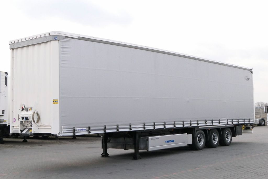 Krone CURTAINSIDER/MEGA/PALLET BOX/LIFTED ROOF & AXLE/ Krone CURTAINSIDER/MEGA/PALLET BOX/LIFTED ROOF & AXLE/ - Semi-trailer dengan terpal samping: gambar 1 Krone CURTAINSIDER/MEGA/PALLET BOX/LIFTED ROOF & AXLE/ Krone CURTAINSIDER/MEGA/PALLET BOX/LIFTED ROOF & AXLE/ - Semi-trailer dengan terpal samping: gambar 1