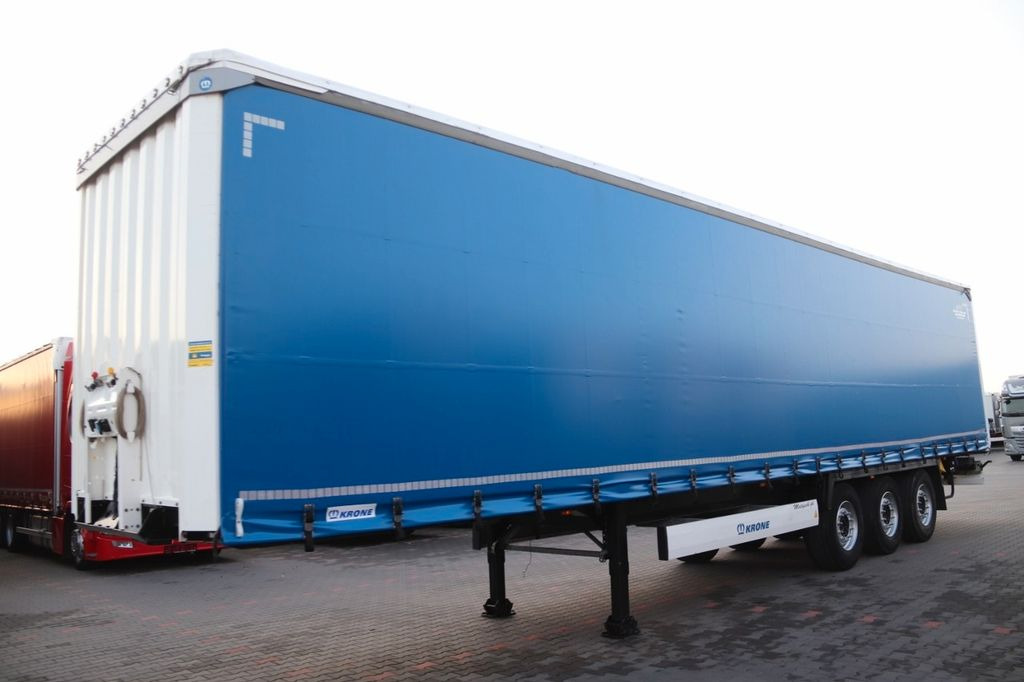 Krone CURTAINSIDER/STANDARD/LIFTED ROOF/LIFT AXLE/2019 - Semi-trailer dengan terpal samping: gambar 2 Krone CURTAINSIDER/STANDARD/LIFTED ROOF/LIFT AXLE/2019 - Semi-trailer dengan terpal samping: gambar 2
