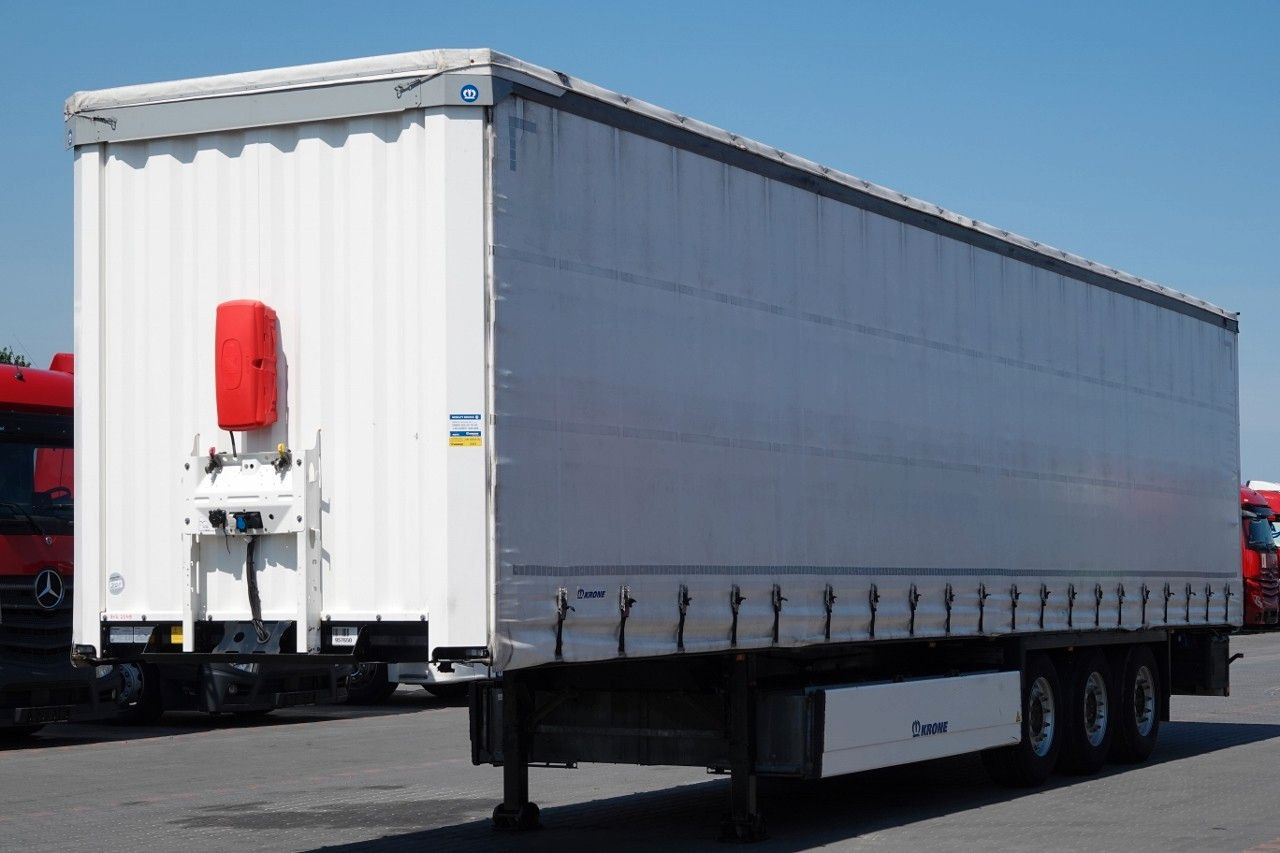 Krone FIRANKA / 2021 ROK / KOSZ NA PALETY / 2 OSIE POD - Semi-trailer dengan terpal samping: gambar 2 Krone FIRANKA / 2021 ROK / KOSZ NA PALETY / 2 OSIE POD - Semi-trailer dengan terpal samping: gambar 2
