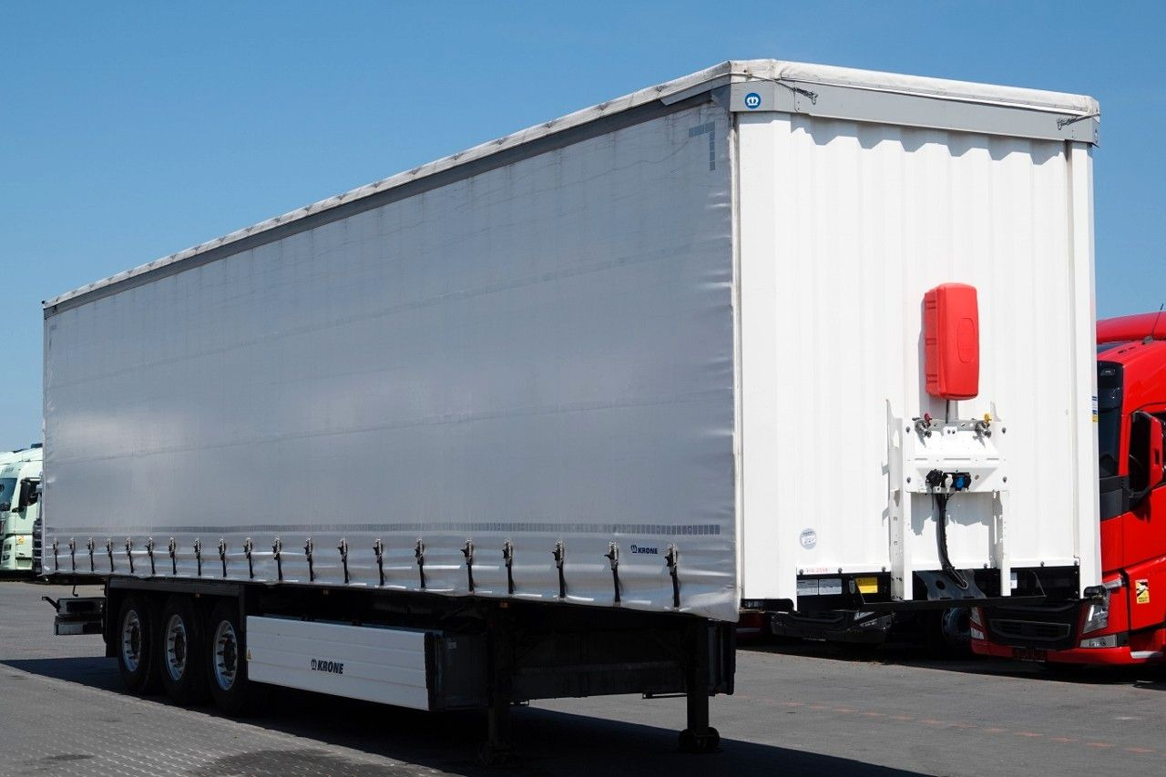 Krone FIRANKA / 2021 ROK / KOSZ NA PALETY / 2 OSIE POD - Semi-trailer dengan terpal samping: gambar 1 Krone FIRANKA / 2021 ROK / KOSZ NA PALETY / 2 OSIE POD - Semi-trailer dengan terpal samping: gambar 1