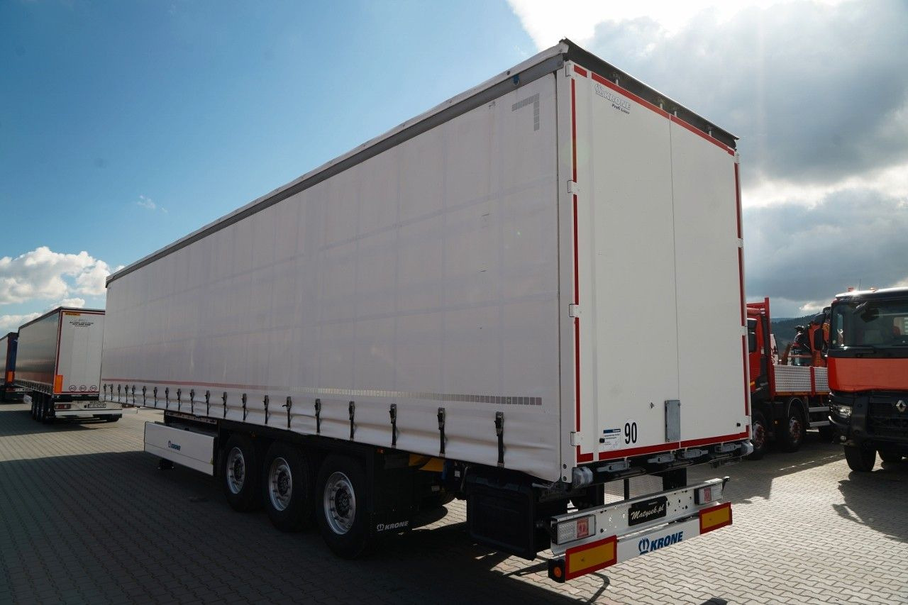 Krone FIRANKA / KOSZ NA PALETY / 2 OSIE PODNOSZONE / 2 - Semi-trailer dengan terpal samping: gambar 5 Krone FIRANKA / KOSZ NA PALETY / 2 OSIE PODNOSZONE / 2 - Semi-trailer dengan terpal samping: gambar 5