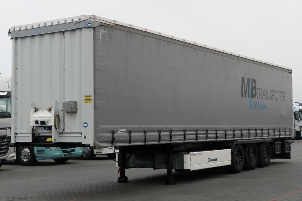 Krone FIRANKA STANDARD / 2020 ROK / OŚ PODNOSZONA - Semi-trailer dengan terpal samping: gambar 1 Krone FIRANKA STANDARD / 2020 ROK / OŚ PODNOSZONA - Semi-trailer dengan terpal samping: gambar 1