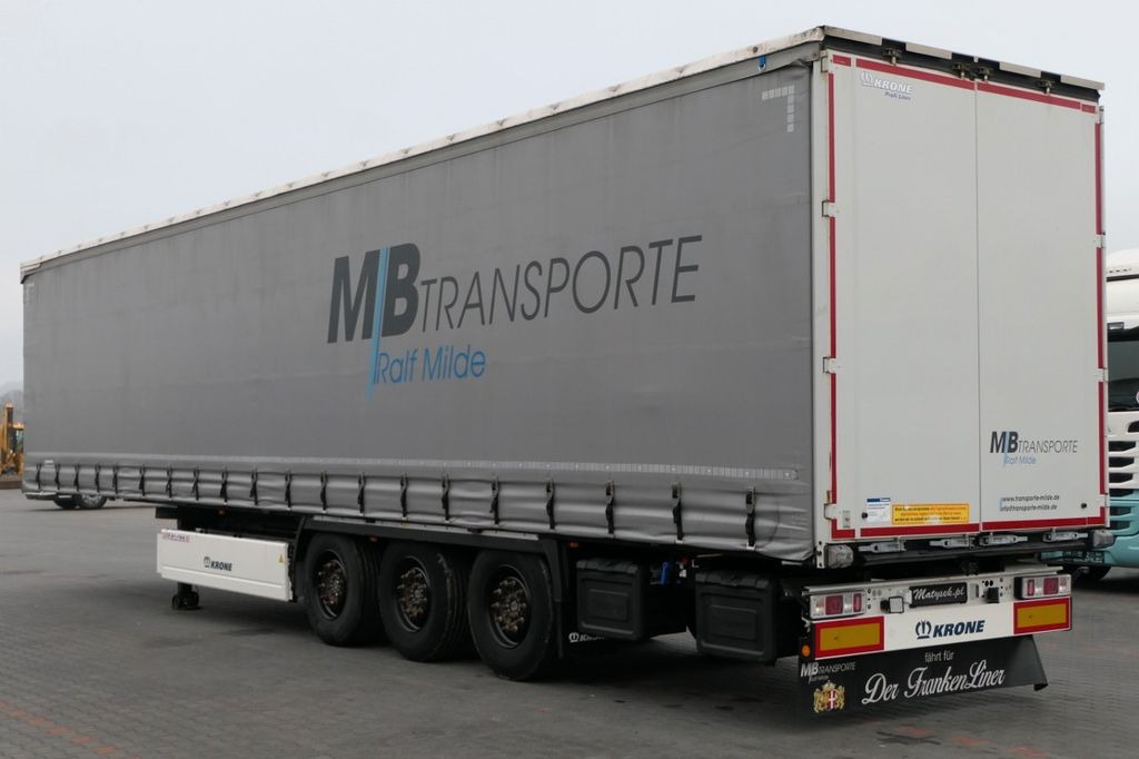 Krone FIRANKA STANDARD / 2020 ROK / OŚ PODNOSZONA - Semi-trailer dengan terpal samping: gambar 4 Krone FIRANKA STANDARD / 2020 ROK / OŚ PODNOSZONA - Semi-trailer dengan terpal samping: gambar 4