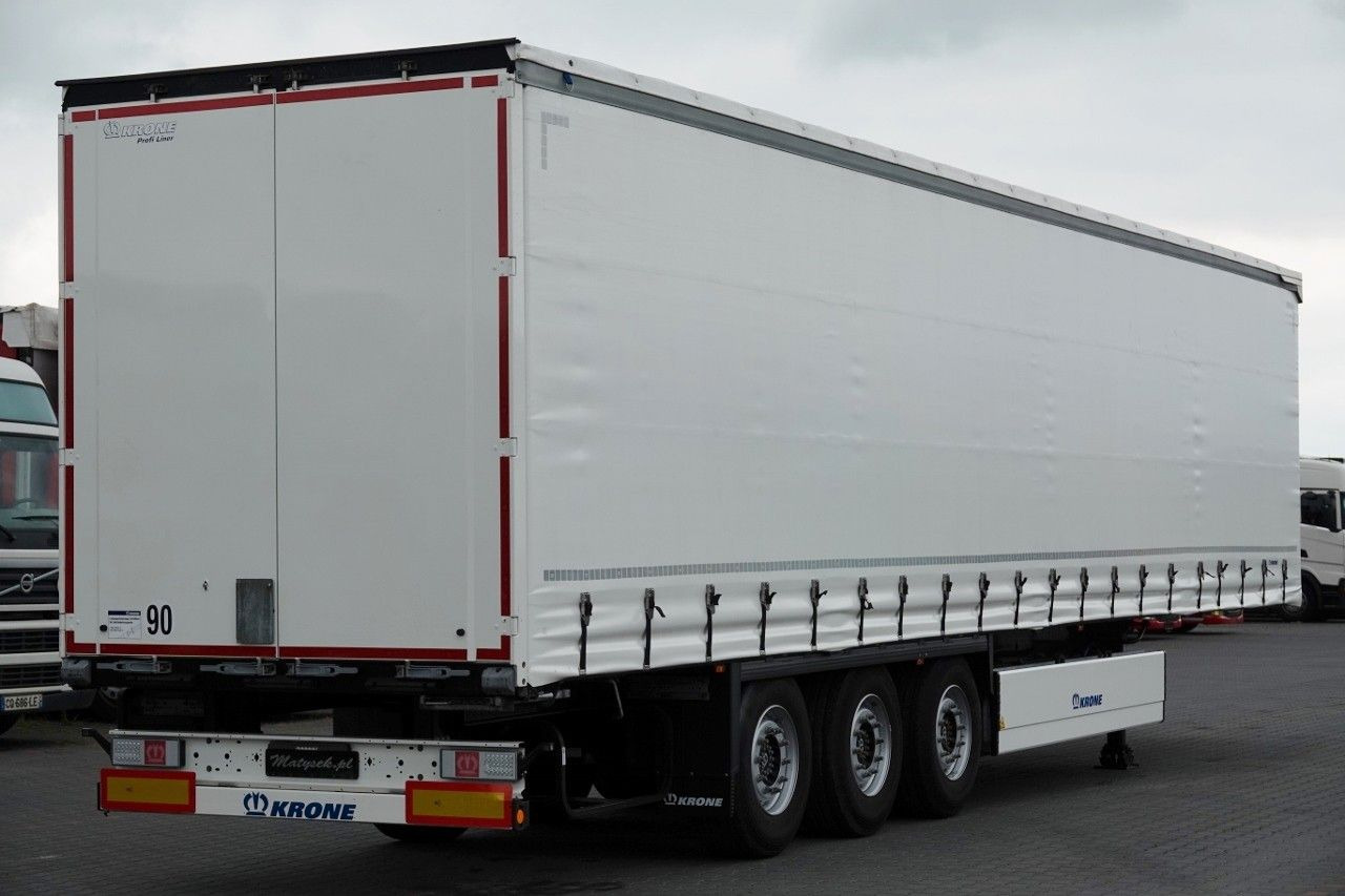 Krone FIRANKA / STANDARD / 2X OŚ PODNOSZONA - Semi-trailer dengan terpal samping: gambar 4 Krone FIRANKA / STANDARD / 2X OŚ PODNOSZONA - Semi-trailer dengan terpal samping: gambar 4