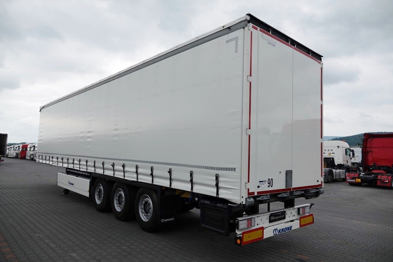 Krone FIRANKA / STANDARD / 2X OŚ PODNOSZONA - Semi-trailer dengan terpal samping: gambar 3 Krone FIRANKA / STANDARD / 2X OŚ PODNOSZONA - Semi-trailer dengan terpal samping: gambar 3