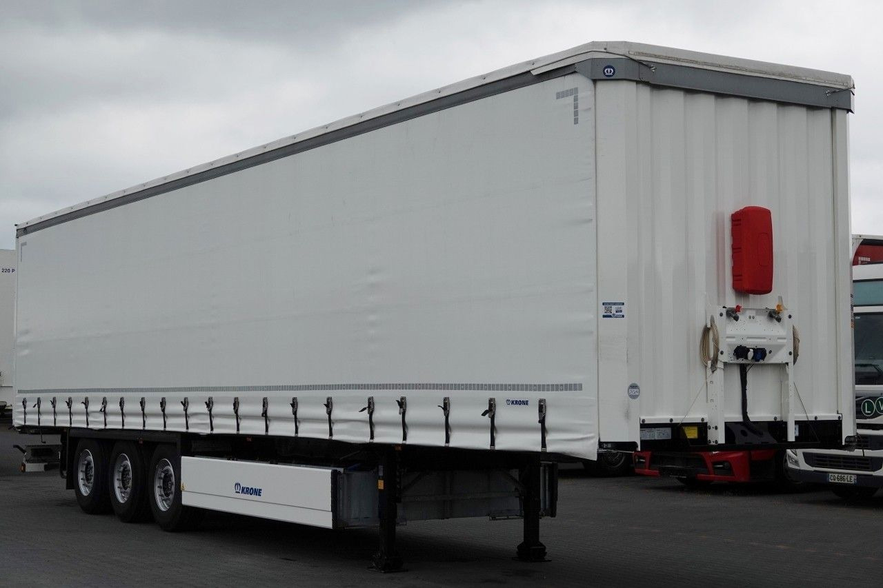 Krone FIRANKA / STANDARD / 2X OŚ PODNOSZONA - Semi-trailer dengan terpal samping: gambar 1 Krone FIRANKA / STANDARD / 2X OŚ PODNOSZONA - Semi-trailer dengan terpal samping: gambar 1