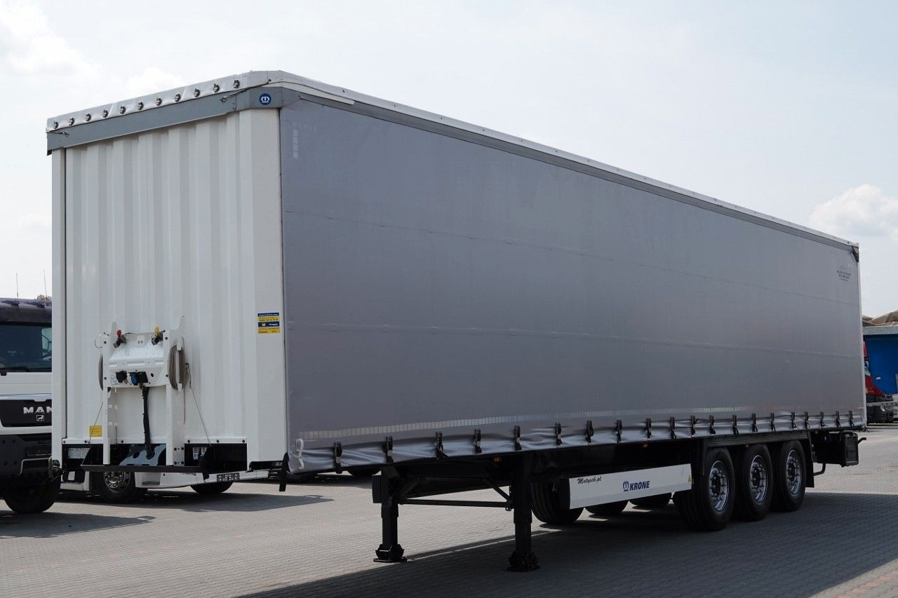 Krone FIRANKA / STANDARD / OPONY 100% / DACH PODNOSZON - Semi-trailer dengan terpal samping: gambar 2 Krone FIRANKA / STANDARD / OPONY 100% / DACH PODNOSZON - Semi-trailer dengan terpal samping: gambar 2
