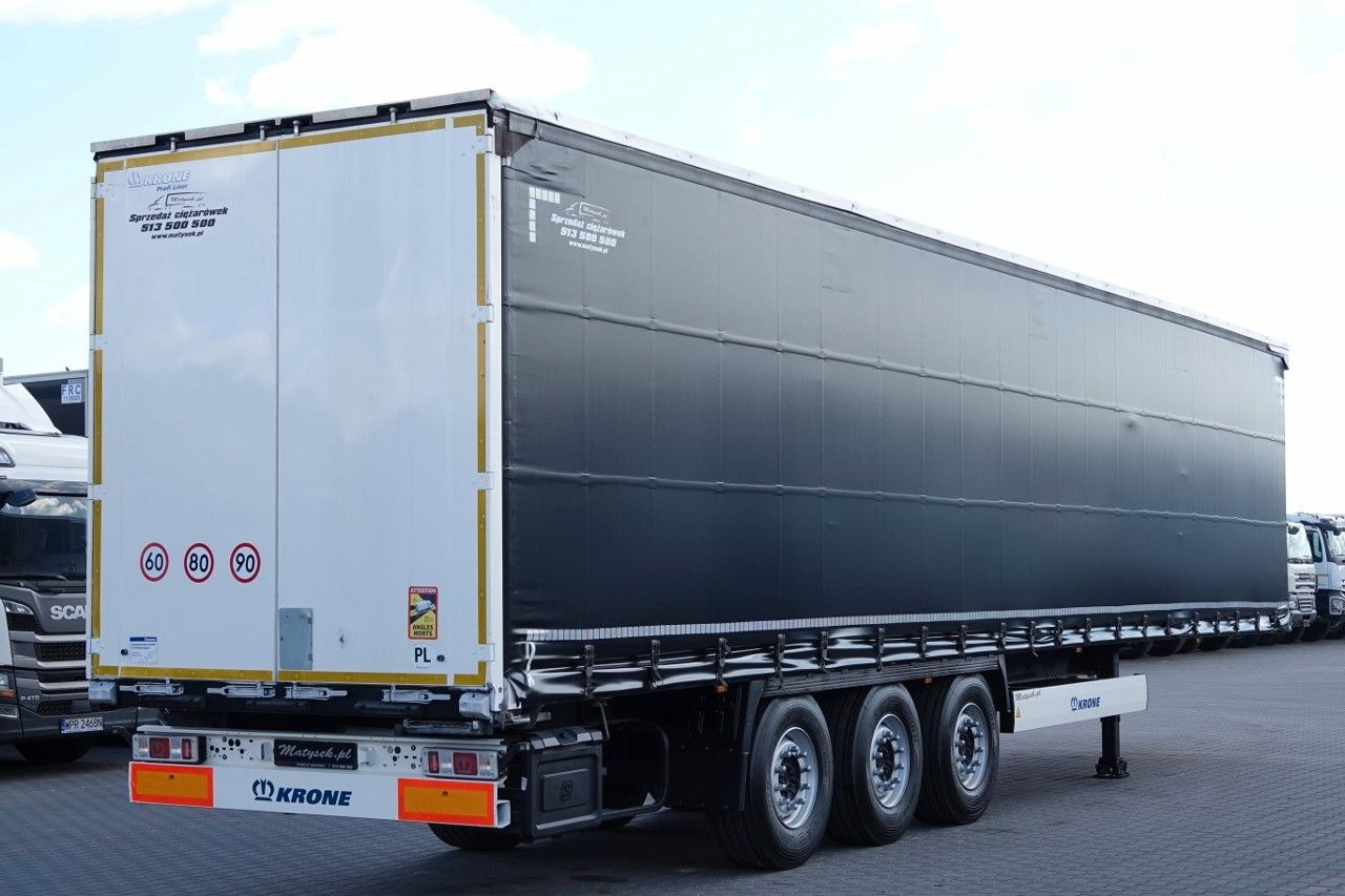 Krone FIRANKA STANDARD / OPONY 100 % / DACH PODNOSZONY Krone FIRANKA STANDARD / OPONY 100 % / DACH PODNOSZONY - Semi-trailer dengan terpal samping: gambar 3 Krone FIRANKA STANDARD / OPONY 100 % / DACH PODNOSZONY Krone FIRANKA STANDARD / OPONY 100 % / DACH PODNOSZONY - Semi-trailer dengan terpal samping: gambar 3