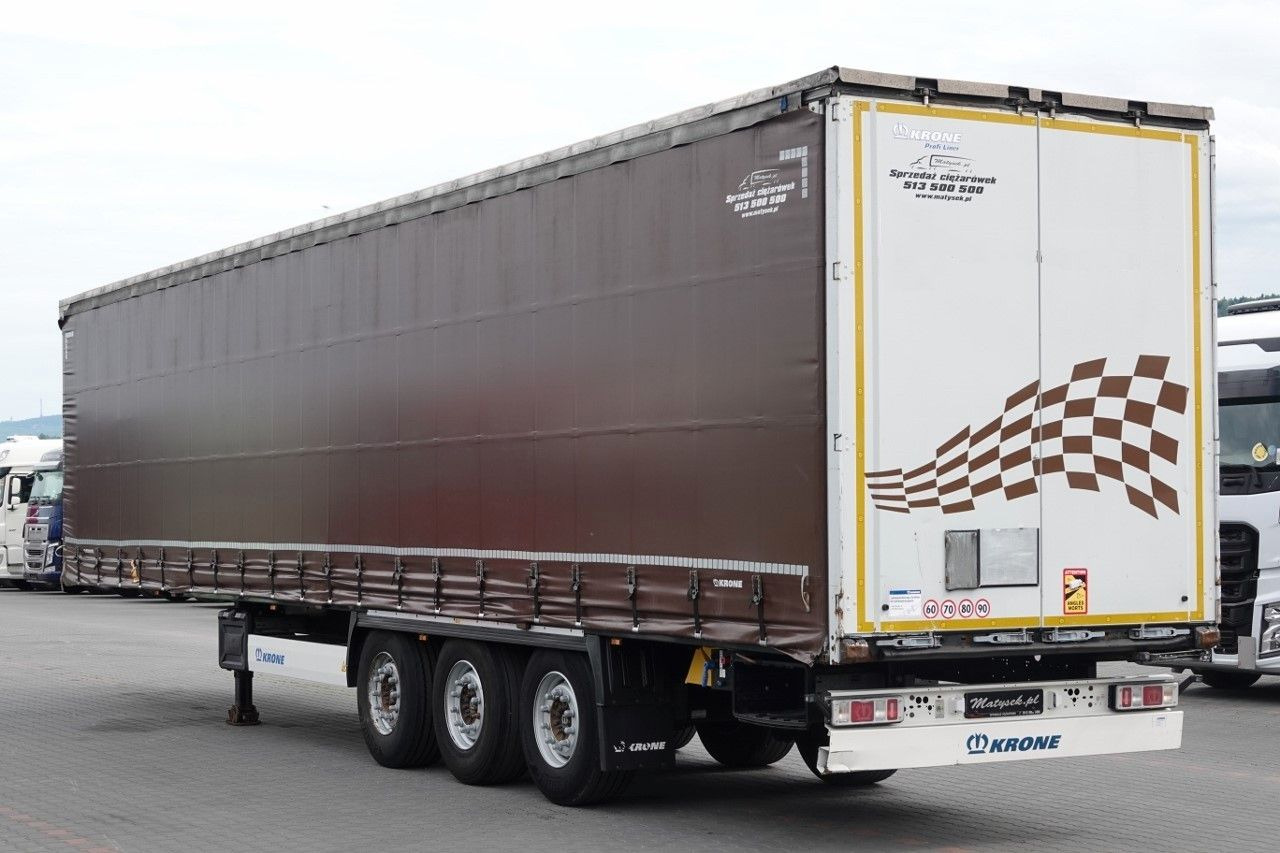 Krone FIRANKA STANDARD / OŚ PODNOSZONA / 2018 ROK - Semi-trailer dengan terpal samping: gambar 3 Krone FIRANKA STANDARD / OŚ PODNOSZONA / 2018 ROK - Semi-trailer dengan terpal samping: gambar 3