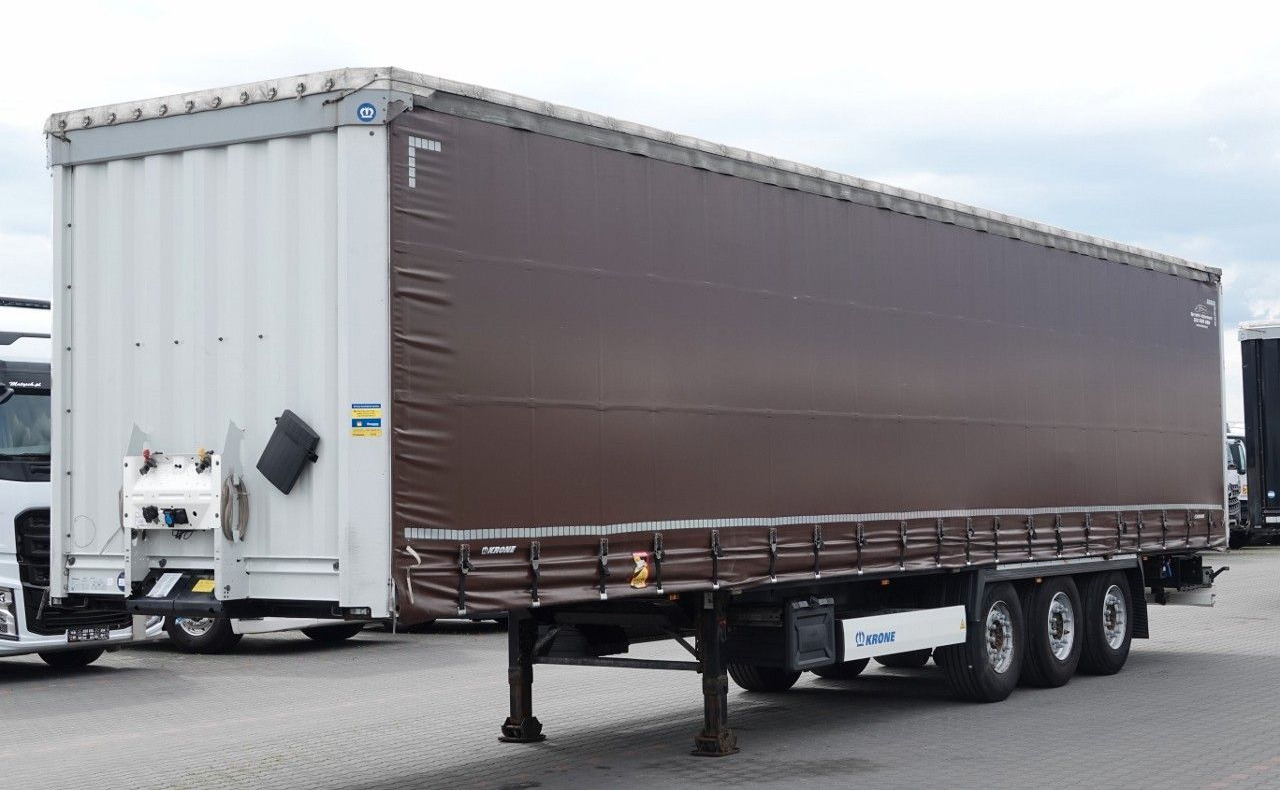 Krone FIRANKA STANDARD / OŚ PODNOSZONA / 2018 ROK - Semi-trailer dengan terpal samping: gambar 2 Krone FIRANKA STANDARD / OŚ PODNOSZONA / 2018 ROK - Semi-trailer dengan terpal samping: gambar 2