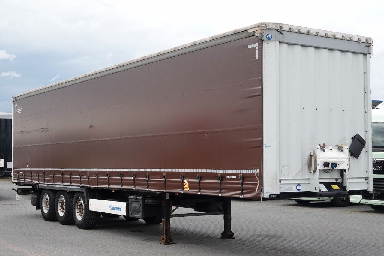 Krone FIRANKA STANDARD / OŚ PODNOSZONA / 2018 ROK - Semi-trailer dengan terpal samping: gambar 1 Krone FIRANKA STANDARD / OŚ PODNOSZONA / 2018 ROK - Semi-trailer dengan terpal samping: gambar 1