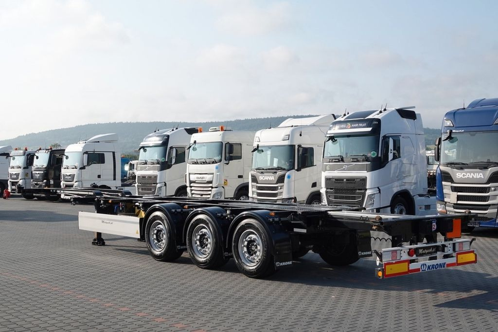 Krone NACZEPA PODKONTENEROWA / NOWA / 2023 ROK / ROZS - Semi-trailer pengangkut mobil: gambar 4 Krone NACZEPA PODKONTENEROWA / NOWA / 2023 ROK / ROZS - Semi-trailer pengangkut mobil: gambar 4