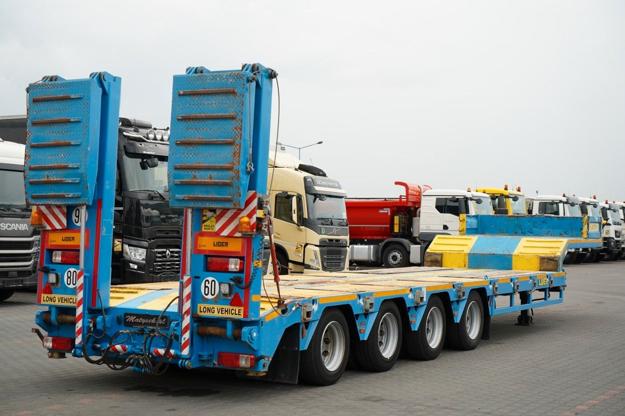 LIDER LAWETA NISKOPODWOZIOWA / POSZERZANA / 4 OS - Semi-trailer low bed: gambar 5 LIDER LAWETA NISKOPODWOZIOWA / POSZERZANA / 4 OS - Semi-trailer low bed: gambar 5