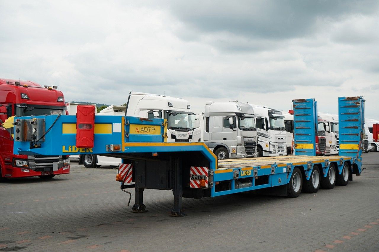 LIDER LAWETA NISKOPODWOZIOWA / POSZERZANA / 4 OS - Semi-trailer low bed: gambar 2 LIDER LAWETA NISKOPODWOZIOWA / POSZERZANA / 4 OS - Semi-trailer low bed: gambar 2