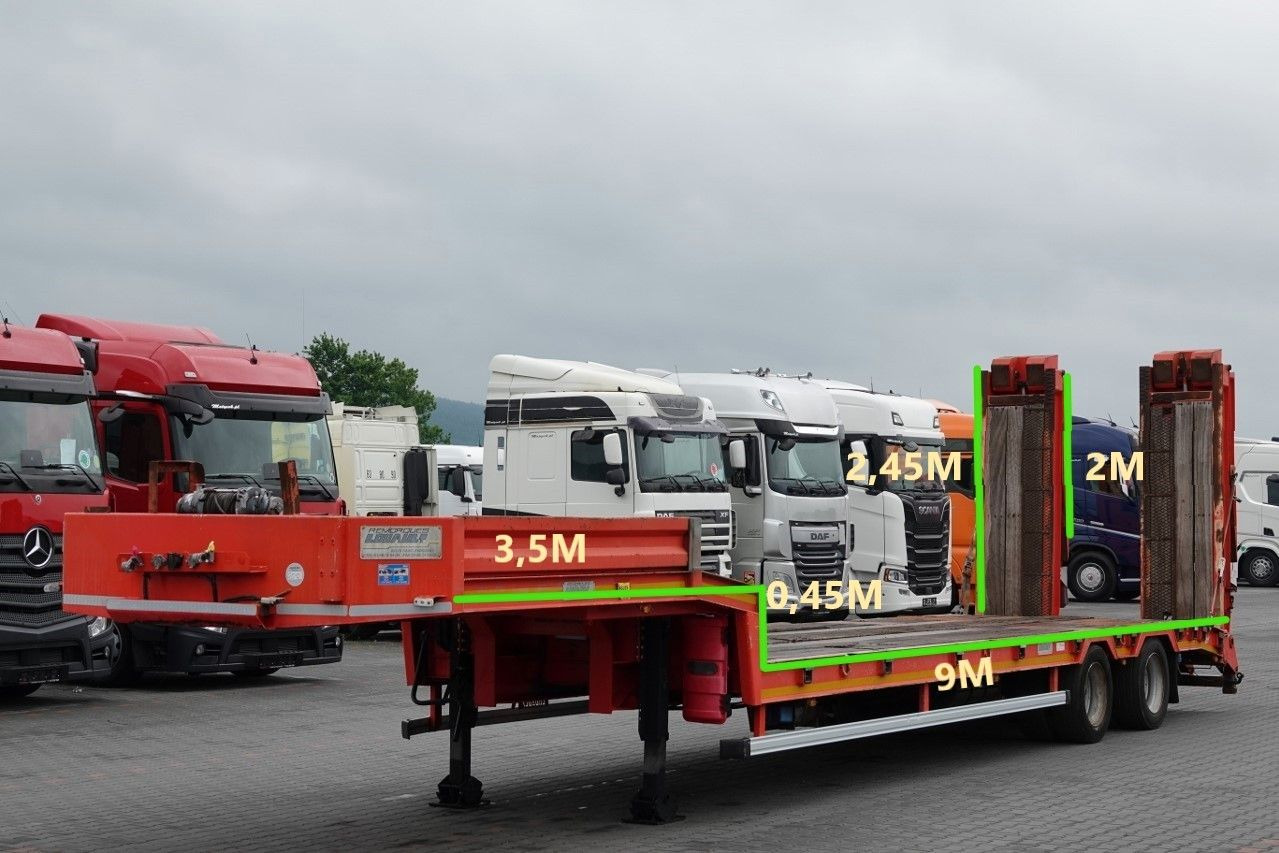 LOUAULT LAWETA NISKOPODWOZIOWA / NAJAZDY HYDRAUL - Semi-trailer low bed: gambar 2 LOUAULT LAWETA NISKOPODWOZIOWA / NAJAZDY HYDRAUL - Semi-trailer low bed: gambar 2