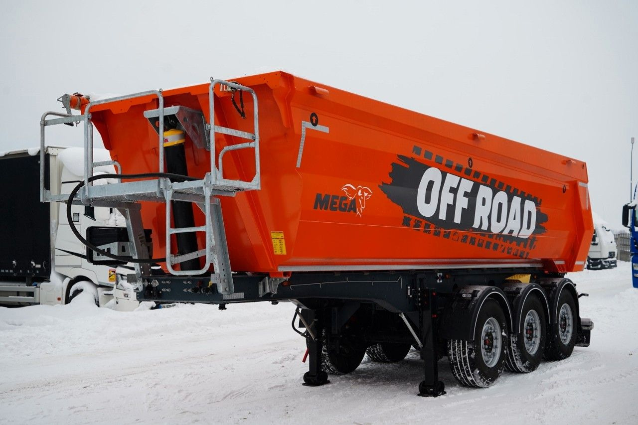 MEGA WYWROTKA / 25 m3 / STALOWA / STANDARD / OŚ PODNO - Semi-trailer jungkit: gambar 1 MEGA WYWROTKA / 25 m3 / STALOWA / STANDARD / OŚ PODNO - Semi-trailer jungkit: gambar 1