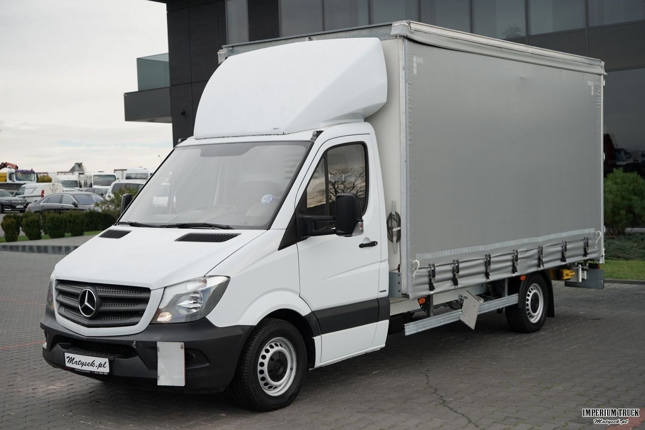 MERCEDES SPRINTER / FIRANKA / PLANDEKA AUTOMAT / 190 KM / SPROWADZONY - Van dengan terpal samping: gambar 1 MERCEDES SPRINTER / FIRANKA / PLANDEKA AUTOMAT / 190 KM / SPROWADZONY - Van dengan terpal samping: gambar 1