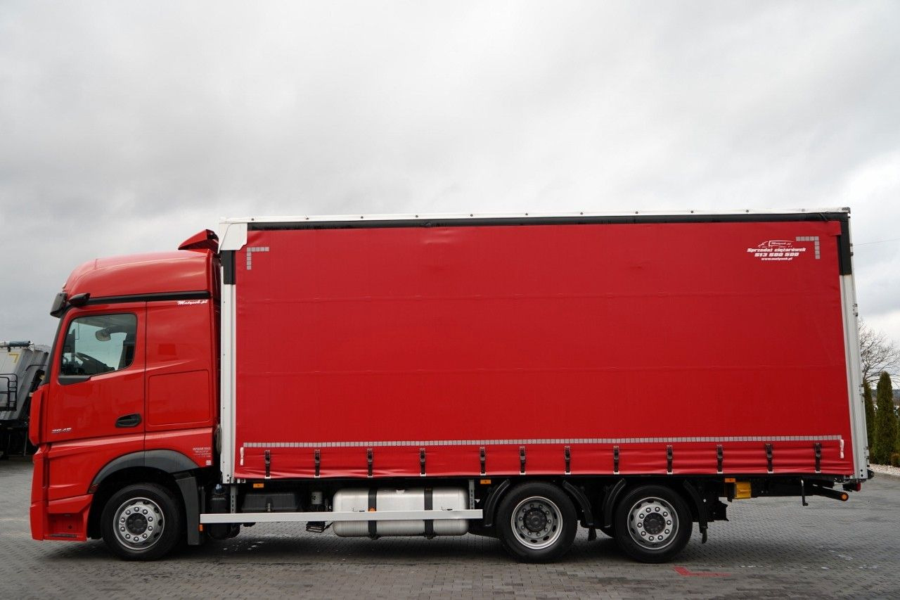 Mercedes-Benz ACTROS / 2545 / SOLÓWKA / 6x2 / I-PARK COOL / - Truk dengan terpal samping: gambar 2 Mercedes-Benz ACTROS / 2545 / SOLÓWKA / 6x2 / I-PARK COOL / - Truk dengan terpal samping: gambar 2