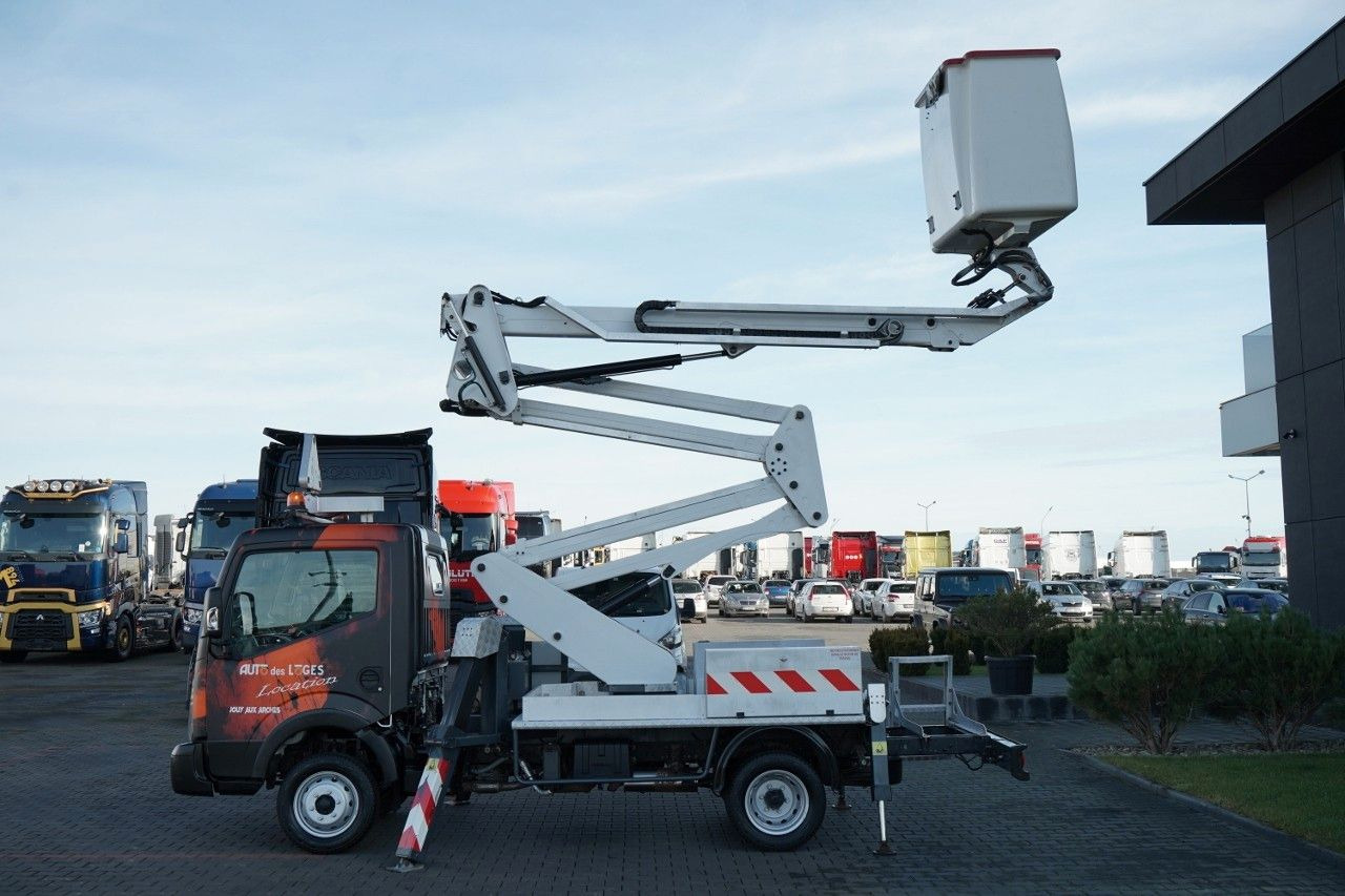 Nissan CABSTAR / ZWYŻKA 16,3 METRÓW / BLIŹNIAK / UDŹWIG - Platform udara yang dipasang di truk: gambar 3 Nissan CABSTAR / ZWYŻKA 16,3 METRÓW / BLIŹNIAK / UDŹWIG - Platform udara yang dipasang di truk: gambar 3
