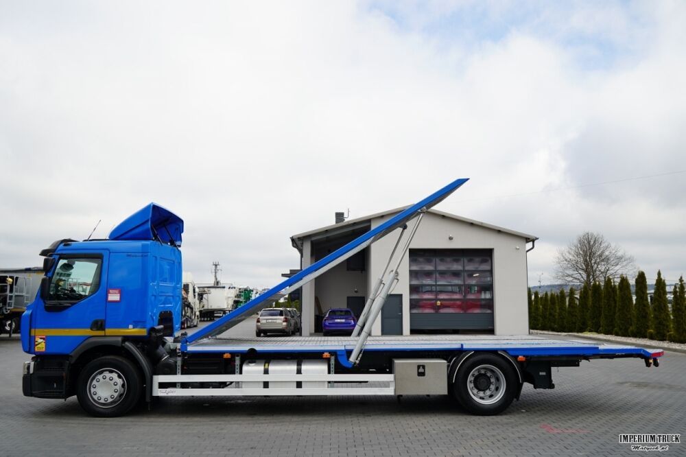 RENAULT D WIDE 380 DE11 / 4X2 / LAWETA 8 M / AUTOTRANSPORTER / PODEST / WYCIAGARKA / - Mobil derek: gambar 3 RENAULT D WIDE 380 DE11 / 4X2 / LAWETA 8 M / AUTOTRANSPORTER / PODEST / WYCIAGARKA / - Mobil derek: gambar 3