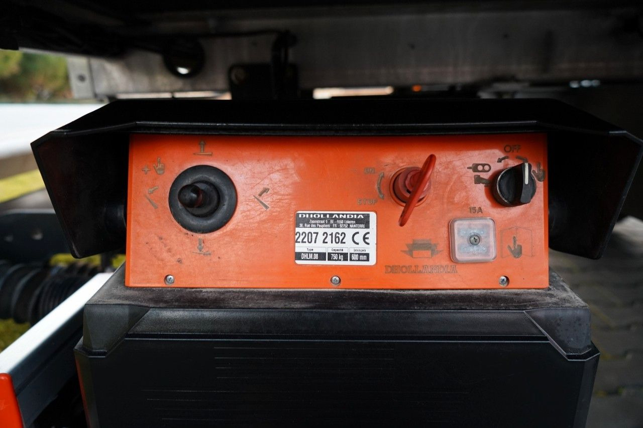 Van berpendingin Renault MASTER / KONTENER / WINDA-750KG / DMC: 3500 KG /: gambar 22