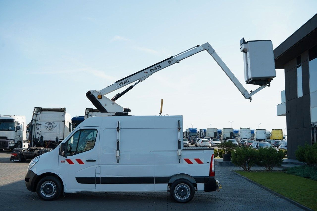 Renault MASTER / PODNOŚNIK KOSZOWY - VERSALIFT ETL-26-11 - Platform udara yang dipasang di truk: gambar 3 Renault MASTER / PODNOŚNIK KOSZOWY - VERSALIFT ETL-26-11 - Platform udara yang dipasang di truk: gambar 3