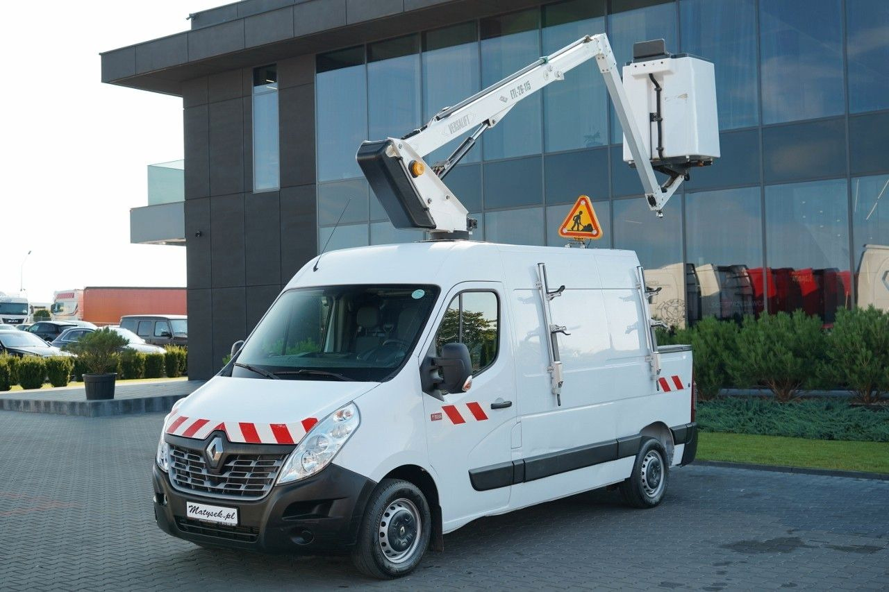Renault MASTER / PODNOŚNIK KOSZOWY - VERSALIFT ETL-26-11 - Platform udara yang dipasang di truk: gambar 1 Renault MASTER / PODNOŚNIK KOSZOWY - VERSALIFT ETL-26-11 - Platform udara yang dipasang di truk: gambar 1
