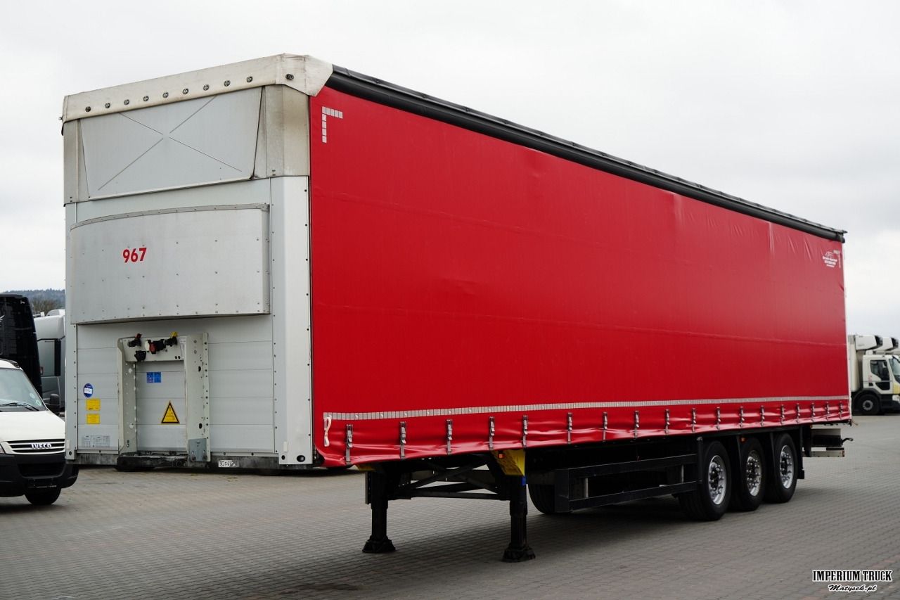 SCHMITZ-CARGOBULL / FIRANKA / JOLODA / TRAILERLODA / VARIOS / 385/55 R22,5 / DACH PODNOSZONY - Semi-trailer dengan terpal samping: gambar 1 SCHMITZ-CARGOBULL / FIRANKA / JOLODA / TRAILERLODA / VARIOS / 385/55 R22,5 / DACH PODNOSZONY - Semi-trailer dengan terpal samping: gambar 1